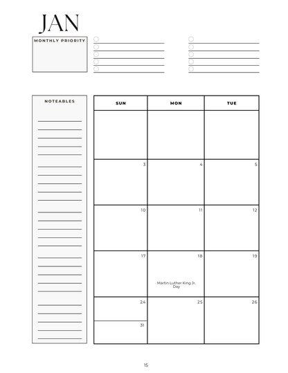 Your 2027 Starts Here: The Daily Well Planner 3rd Edition